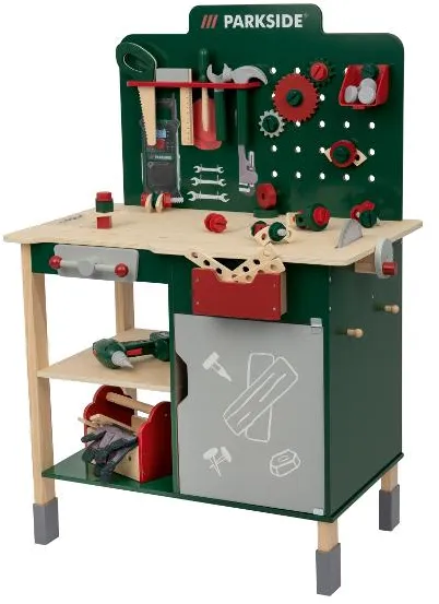 Playtive Werkbank, kindgerechte Nachbildung im PARKSID…