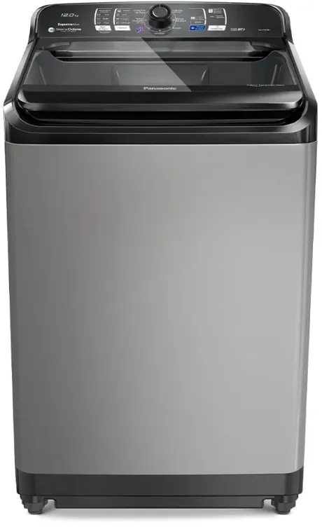 Lavadora de Roupas Panasonic 12Kg Função Vanish Titânio F120 - 127 Volts