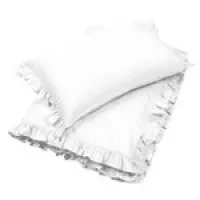 Cotton & Sweets Babybettzeug mit Rüschen weiß 40x60/80x100cm, gefüllt bei Fantasyroom online kaufen