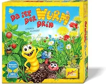 Zoch 601132100 Da ist der Wurm drin, Kinderspiel des Jahres 2011, kinderleichtes und gewitztes Würfel und Beobachtungsspiel, ab 4 Jahren: Amazon.de: Spielzeug