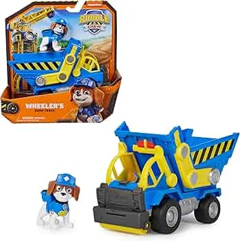 Rubble & Crew - Kipplaster-Baufahrzeug mit Wheeler-Figur (Basis Fahrzeug), Spielzeug für Kinder ab 3 Jahren: Amazon.de: Spielzeug