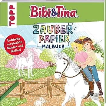 Zauberpapier Malbuch Bibi & Tina