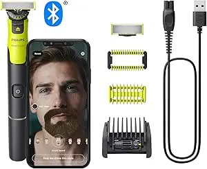 Philips OneBlade 360 Face & Body mit App-Anbindung - Elektrischer Bartschneider, Rasierer und Bodygroom mit 360-Technologie, verstellbarer 5-in-1-Trimmaufsatz, 1x Körper-Kit, QP4631/30 : Amazon.de: Drogerie & Körperpflege