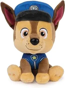 PAW PATROL GUND Chase, 15 cm - Plüschtier in hochwertiger Qualität zur beliebten TV-Serie, ab 1 Jahr empfohlen: Amazon.de: Spielzeug