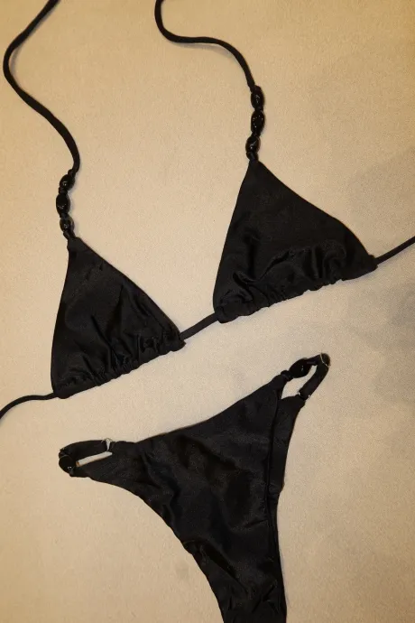 CORTININHA NORONHA PRETO - Decore com estilo!