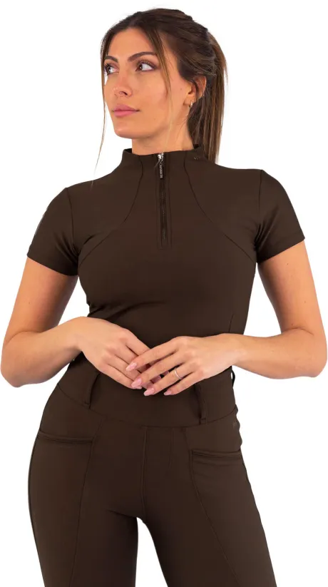Maximilian Equestrian Shirt Damen Short Sleeve Base Layer | FUNDIS Reitsport