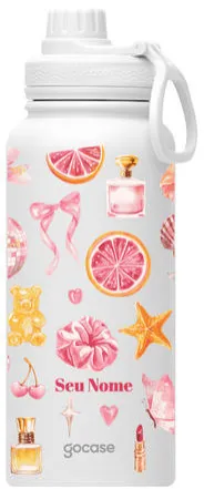 Garrafa Térmica Fresh + Ebook - Girly Girl - Gocase