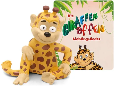 tonies Hörspielfigur Giraffenaffen - Die Giraffenaffen Lieblingslieder, Hörspielfigur für die Toniebox, für Kinder ab 6 Jahren; Laufzeit ca. 66 Minuten
