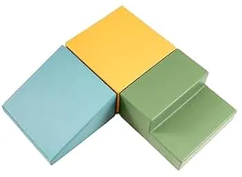 IGLU SOFT PLAY Set mit 3 Schaumstoffblöcken für die Motorik für Babys weich riesig aus Schaumstoff (Pastel Sea): Amazon.de: Spielzeug