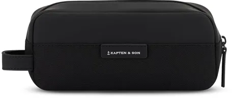 Kapten & Son Bergen Accessory Case All Black 1L | Kosmetiktasche Klein Damen & Herren Schwarz | Ideal als Reise- & Kabeltasche Organizer | Federmäppchen, Etui & Schminktasche : Amazon.de: Kosmetik