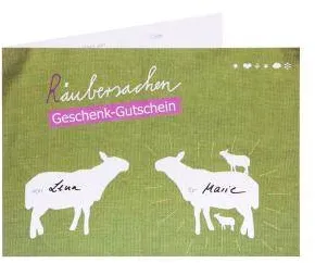 Räubersachen Gutschein