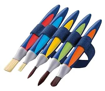 Pelikan 700733 brush set, griffix with ribbon, 5 pieces : Amazon.de: Home & Kitchen