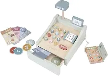 Little Dutch FSC Wooden Game Cash Box with Scanner and Accessories (Mint): Amazon.de: Toys