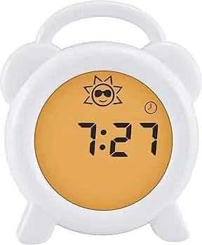 Alecto BC-100 Educational Alarm Clock Children - Sleep Trainer Children - Learn to Sleep and Wake Up with LED Children's Alarm Clock - White: Amazon.de: Lighting