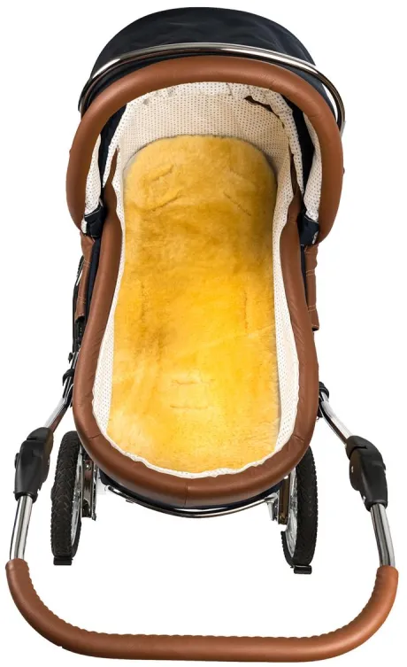 Hofbrucker Lammfelleinlage für Kinderwagenschale