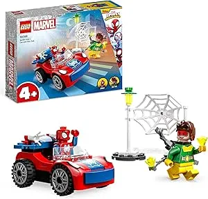 LEGO Marvel Spider-Mans Auto und Doc Ock Set, Spidey und seine Super-Freunde, baubares Spielzeug für Jungen und Mädchen ab 4 Jahren, mit im Dunkeln leuchtenden Teilen 10789: Amazon.de: Toys
