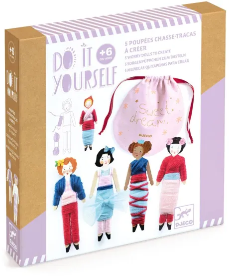 Djeco | Do It Yourself Sorgenpüppchen