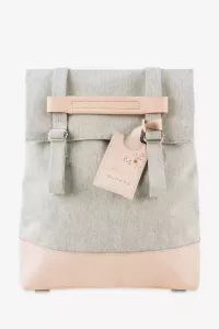 Rucksack HALFDAY TOTE grau melange von QWSTION // exklusiv bei Globus