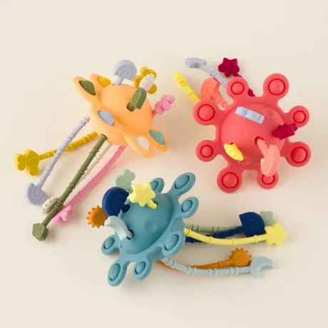 UFO Ziehspielzeug Baby aus Silikon – BPA-frei, ab 10 Monaten – Der kleine Fratz