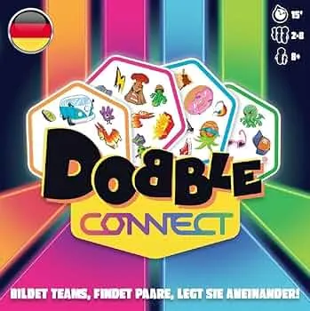 Zygomatic Dobble Connect Family Card Game, 2–8 Players, Ages 8 Years and Up, 15 Minutes, German Language: Amazon.de: Toys
