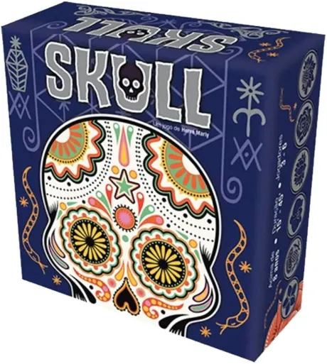 Galápagos, Skull, Jogo de Tabuleiro Competitivo, 3-6 jogadores, 30-60min | Amazon.com.br