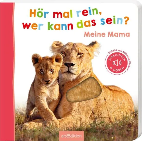 Buch (kartoniert): "Hör mal rein, wer kann das sein? - Meine Mama"