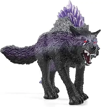 SCHLEICH ELDRADOR Creatures | Schattenwolf 42554 | ELDRADOR Monster Spielfigur mit transparenten Rückenkristallen | tolles Geschenk für Mädchen und Jungen | ab 7 Jahren | 15 x 6 x 9 cm: Amazon.de: Spielzeug