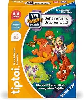 Ravensburger tiptoi Spiel 00224 - Team SMART ermittelt - Geheimnis im Drachenwald, fantastisches Logikspiel für Kinder ab 5 Jahren: Amazon.de: Spielzeug