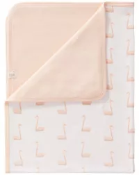 Babydecke SWAN (80x100) in weipfirsich