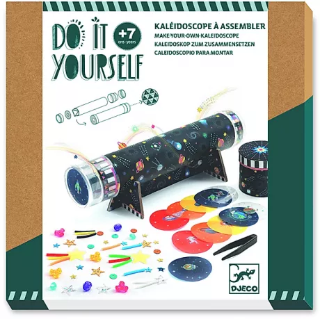 Kaleidoskop-Bastelset DO IT YOURSELF – RAUMFAHRT in bunt | tausendkind.de