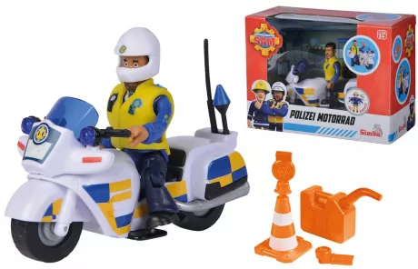 Simba Feuerwehrmann Sam Polizei Motorrad mit Figur online kaufen | baby-walz
