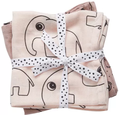 Done by Deer™ Spucktuch 2er-Pack Kontur Puder - babymarkt.de